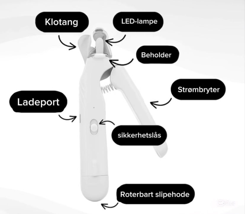 Tassfikseren™ - Slipp bekymringen ved hvert klipp