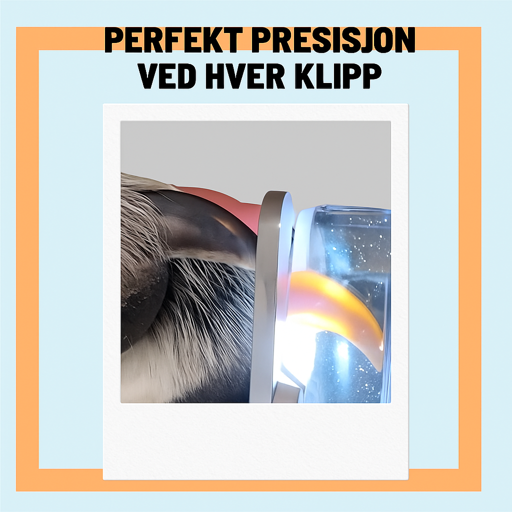 Tassfikseren™ - Slipp bekymringen ved hvert klipp